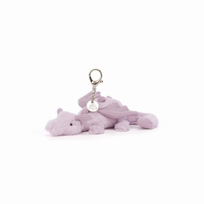 Jellycat Lavender Dragón Dije Para Bolso | CNFI-53047